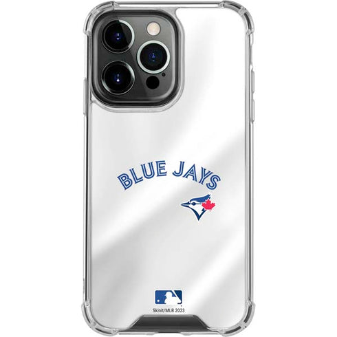 MLB Toronto Blue Jays Jersey Home iPhone 16 Pro Clear Case